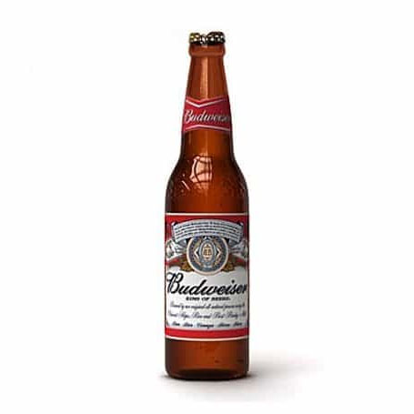 Bia Budweiser 5% Mỹ – Chai 330 Ml