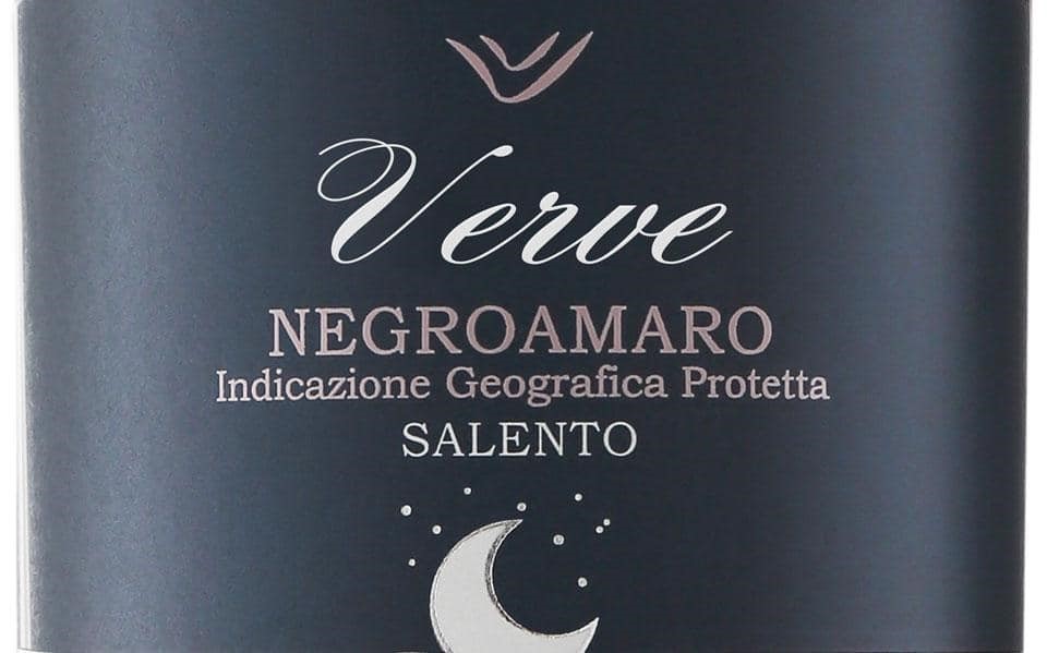 Rượu Vang Verve Negroamaro Salento Le Vigne Di Sammarco 1