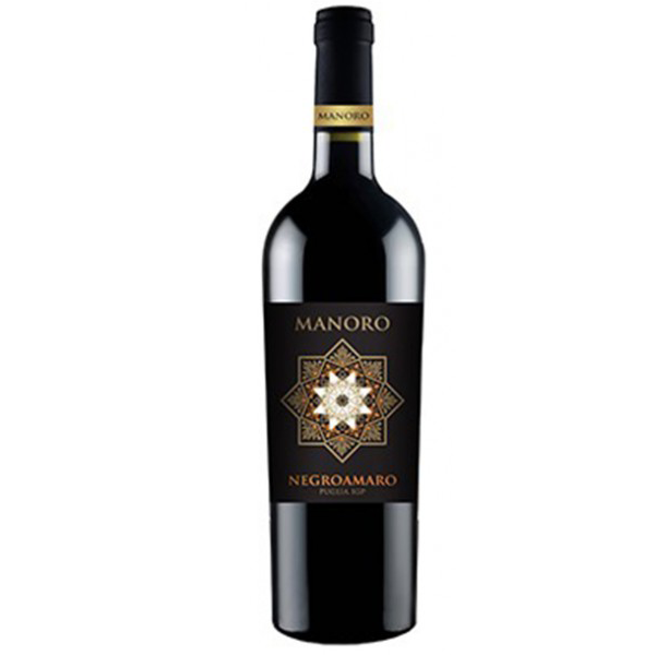 Rượu Vang Ý Manoro Negroamaro Puglia IGP