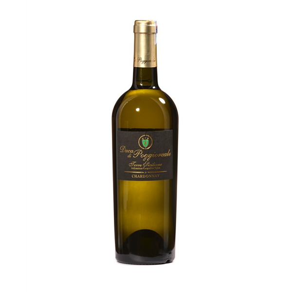 Vang Ý Duca Di Poggioreale Chardonnay 2014