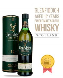 Glenfiddich Singlemalt Whisky Gold Medal