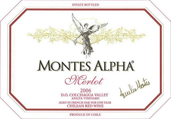 Montes Alpha Merlot Apalta Chile 10241014