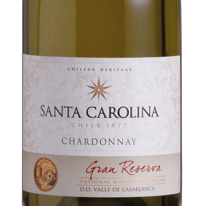 Ruou Vang Chile Santa Carolina Gran Reserva Chardonnay