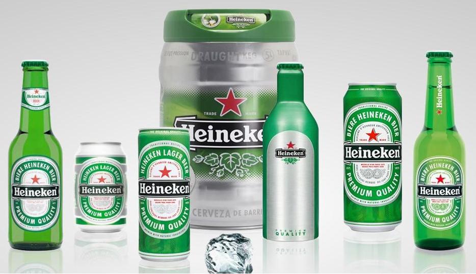 Bia bom nhập khẩu Heineken