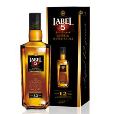 Rượu Label 5 Whisky 12 năm - Rượu bia nhập khẩu Rượu Label 5 Whisky 12 Năm - Rượu Bia Nhập Khẩu
