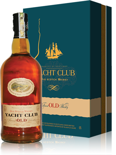 Rượu Whisky YACHT CLUB - Hộp quà 700ml - Rượu bia nhập khẩu