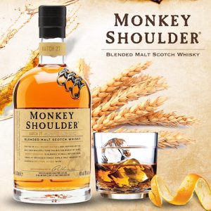 Monkey Shoulder Blended Whisky Nhãn
