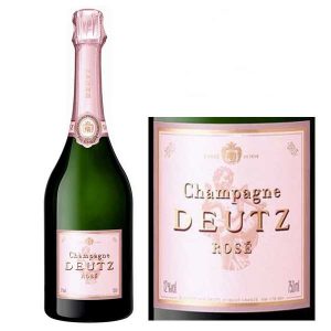 Rượu Champagne Deutz Brut Vintage Rose Nhãn