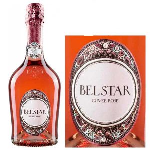 Rượu Vang Bisol BelStar Rosé Brut Nhãn