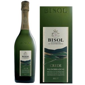 Rượu Vang Bisol Cru Crede Prosecco Brut Nhãn