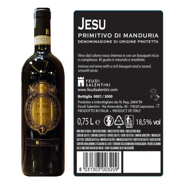 Rượu Vang Jesu Primitivo Di Manduria 2 (11)