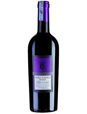 Rượu Vang Nero Davola Syrah Terre Siciliane Chai