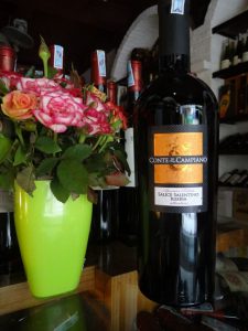 Rượu Vang Salice Salentino Riserva Nhãn