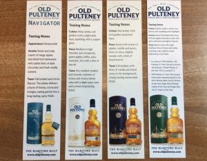 Old Pulteney Testing