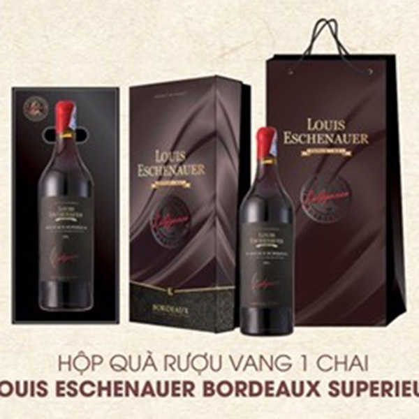 Hop Qua Vang Louis Eschenauer Bordeaux Superieur