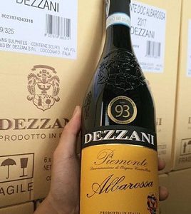 Vang ý DEZZANI Piemonte Albarossa