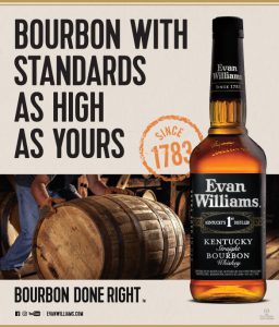 Rươu Whisky Evan Williams Bourbon Qc