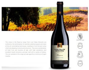 Vang Chi Lê Luis Felipe Edwards Reserva Pinot Noir Qc