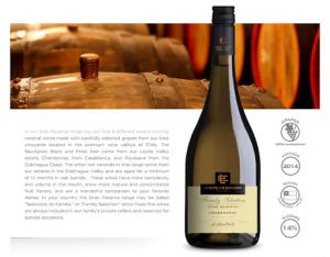 Vang Chi Lê Luis Felipe Gran Reserva Chardonnay Giải Thưởng