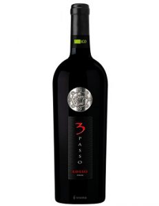 Vang ý 3 Passo Rosso Organic Wine