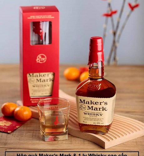 Makers Mark Whisky Hộp Quà