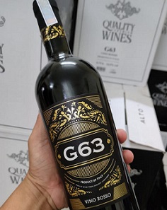 Vang ý G63 Vino Rosso