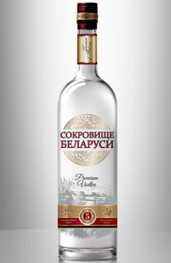 Vodka Sokrovische Belarusi (Vodka Báu Vật) Chai