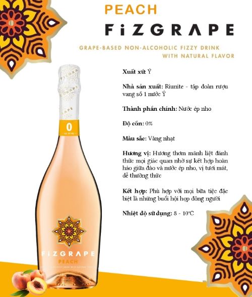 Rượu Hoa Quả Không Cồn Fizgrape1