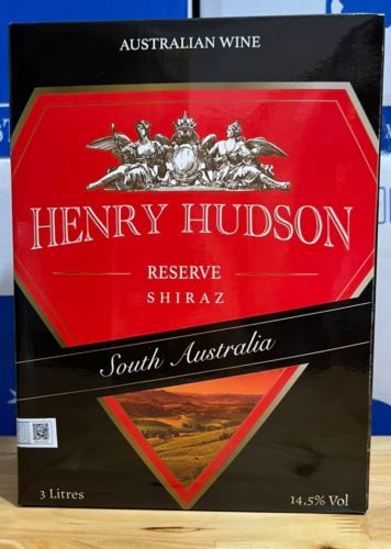 Rượu Vang Bịch 3L Henry Hudson