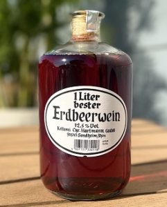 Rượu Vang Dâu Erdbeerwein